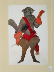 Le Chat botté, de La Belle au bois dormant, 1921